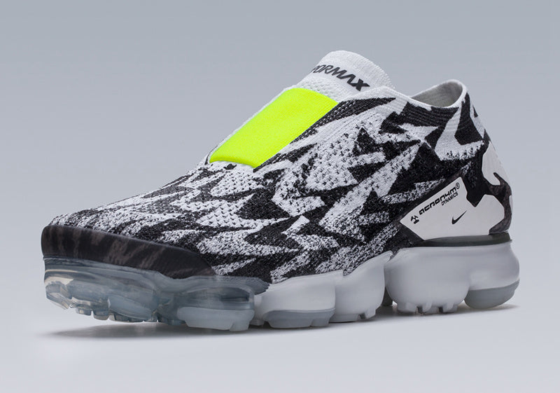 Nike Air VaporMax Moc 2 Acronym Black White Volt AQ0996-001