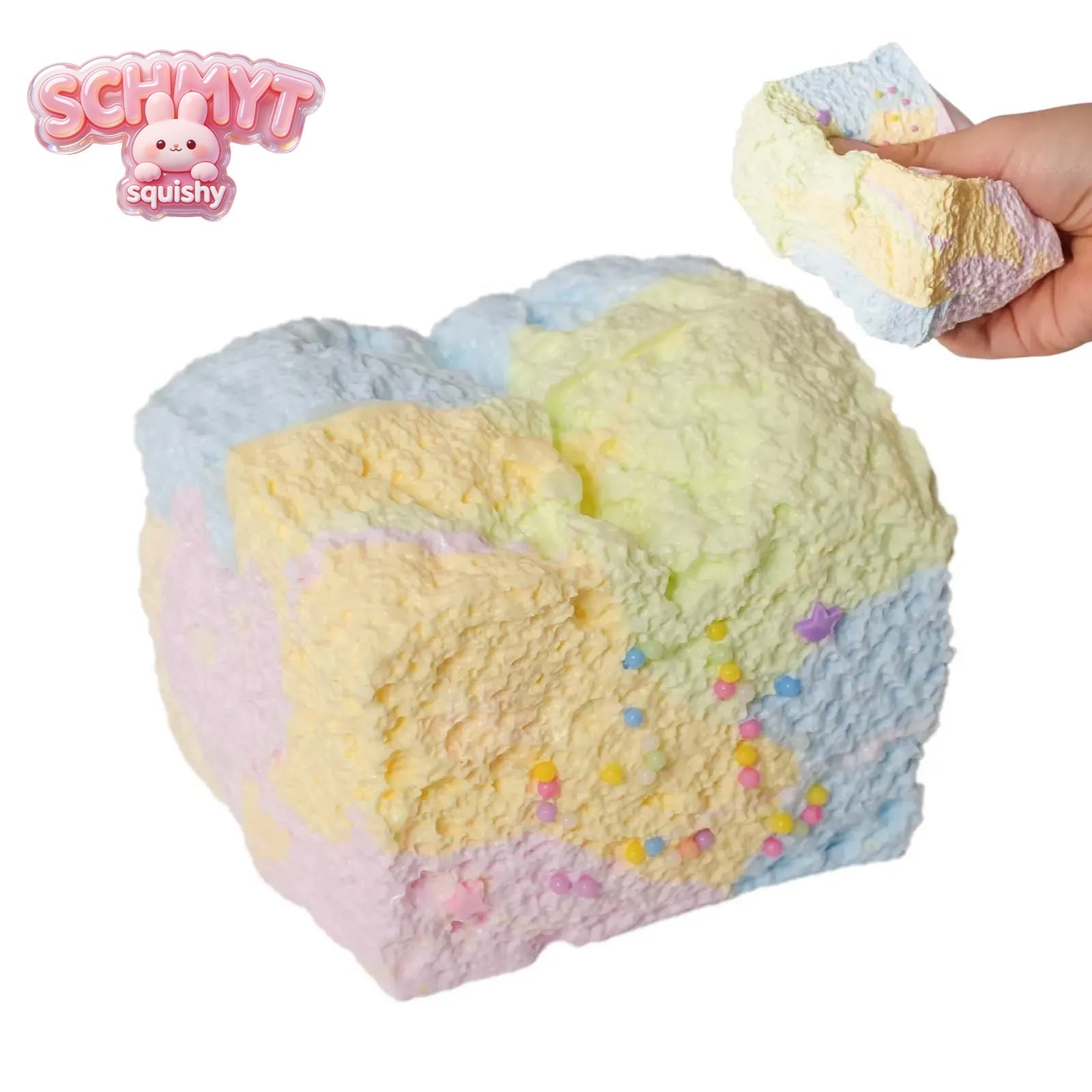 Dopamine Taro Paste QQ Toast Handmade Taba Squishy Fidget Toy